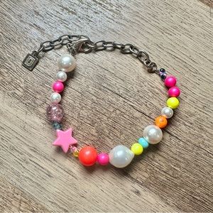 Dannijo Multicolor Beaded Clasp Bracelet